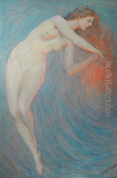 Nude With Orbit by Robert Reid