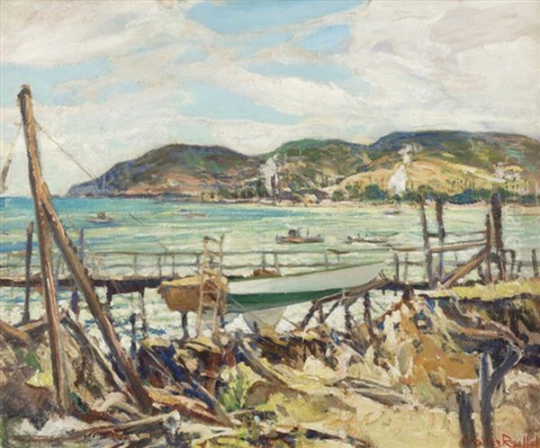 Point Loma Oil Painting by Charles Reiffel