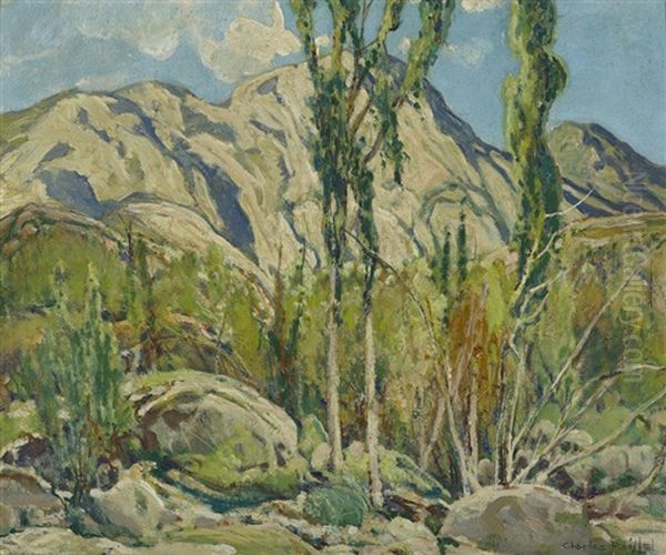 Mountain Top Oil Painting by Charles Reiffel