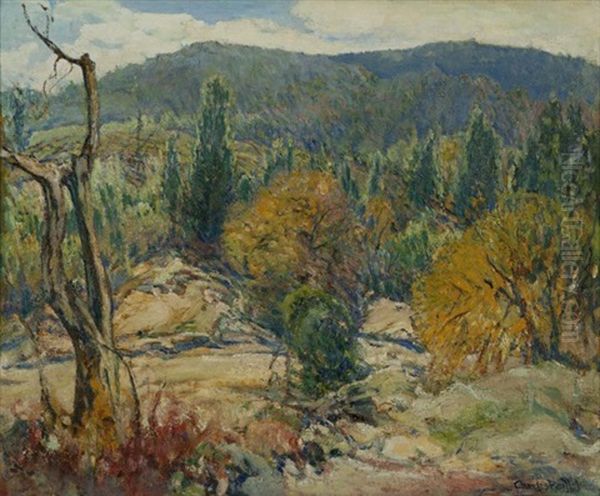 Autumn In The Mountains Oil Painting by Charles Reiffel