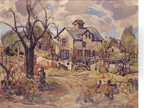 The Abandoned Farm Oil Painting by Charles Reiffel