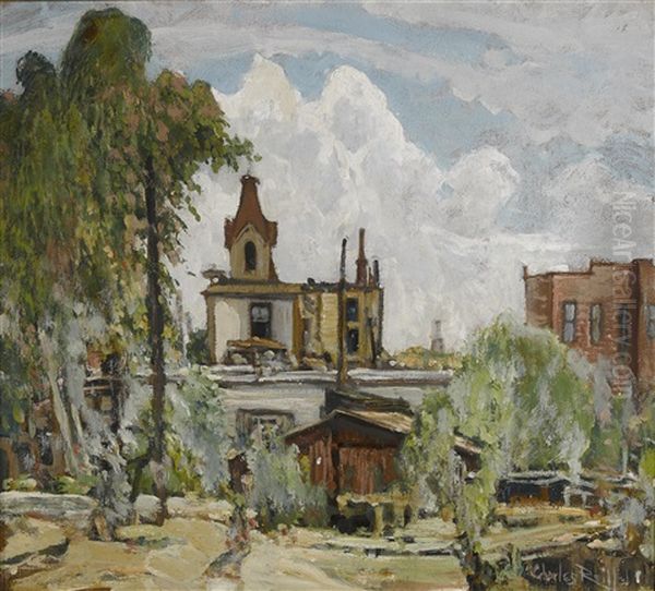 In Old National City Oil Painting by Charles Reiffel