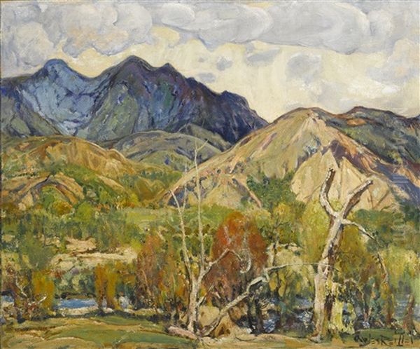 San Felipe Creek Oil Painting by Charles Reiffel