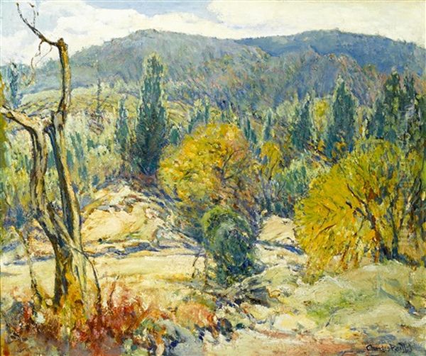 Autumn In The Mountains Oil Painting by Charles Reiffel