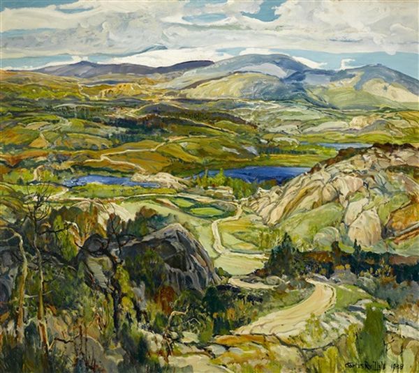 To Wander - In San Diego Back Country Oil Painting by Charles Reiffel