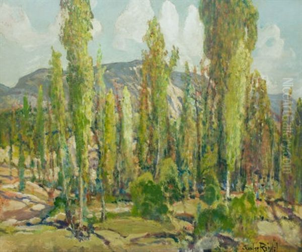 Eucalyptus Grove Oil Painting by Charles Reiffel