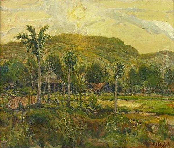 The End Of The Day - Point Loma Oil Painting by Charles Reiffel