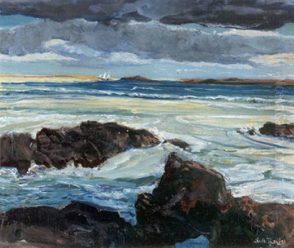 The Sea Oil Painting by Charles Reiffel