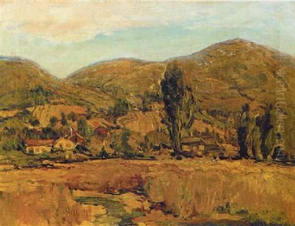 California Landscape Oil Painting by Charles Reiffel