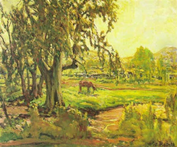 Late Afternoon Glow Oil Painting by Charles Reiffel