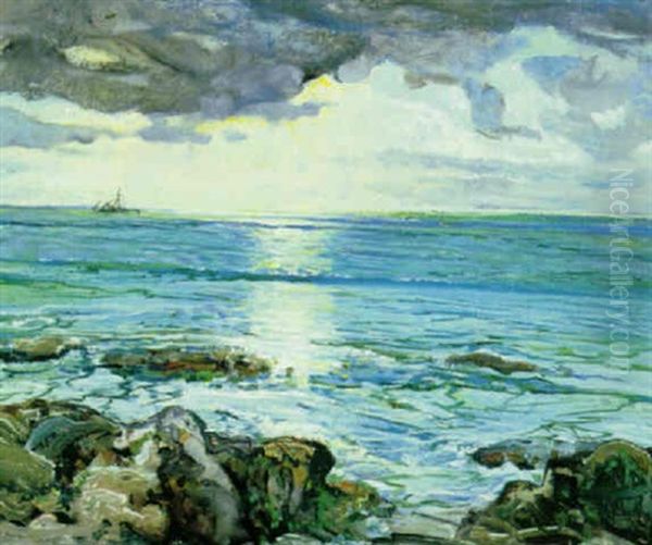 The Sea Oil Painting by Charles Reiffel