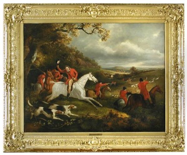 Breaking Cover, Colonel Thornton Oil Painting by Philipp Reinagle