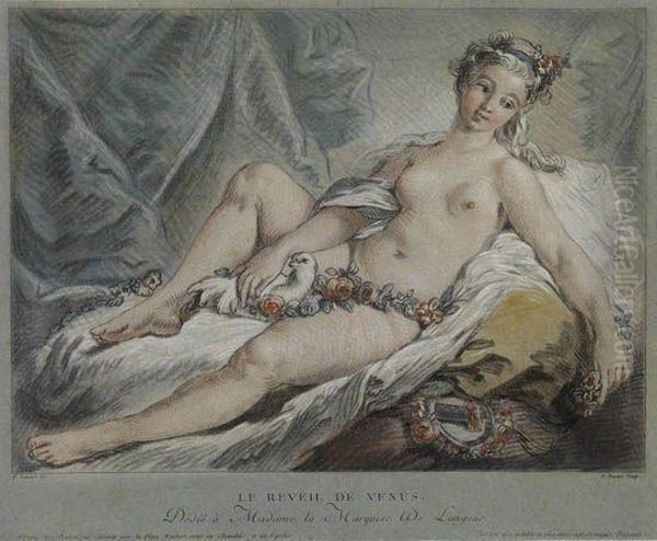 Le Reveil De Venus Oil Painting by Louis Marin, Tennob Bonnet