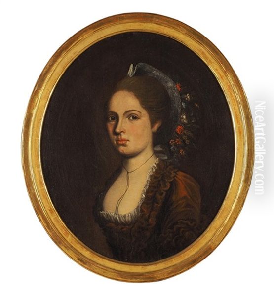 Portrait Einer Schwyzer Patrizierin Oil Painting by Joseph Reinhart