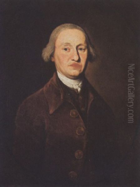 Portrat Von Antonio Ronca Oil Painting by Joseph Reinhart