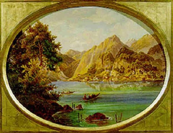 Blick Auf Hallstatt by Friedrich Reinhold the Younger