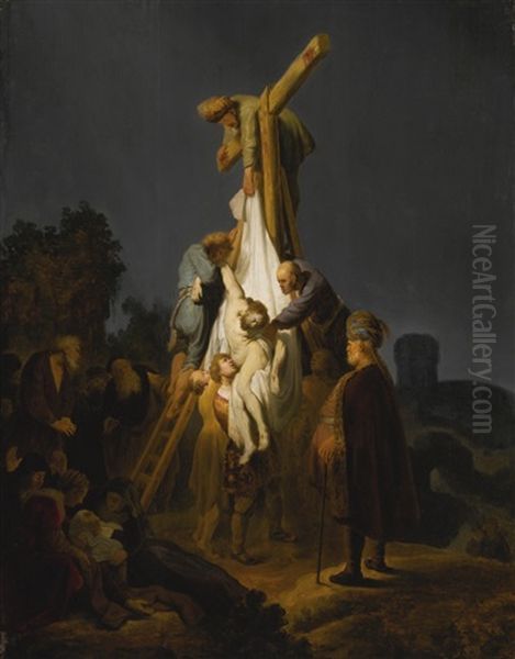 The Descent From The Cross by  Rembrandt van Rijn