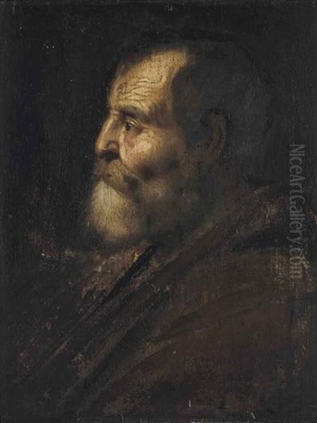 A Philosopher Oil Painting by  Rembrandt van Rijn