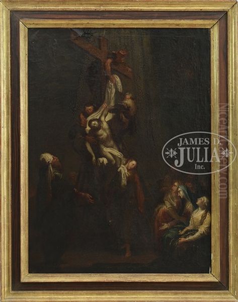 Descent From The Cross Oil Painting by  Rembrandt van Rijn