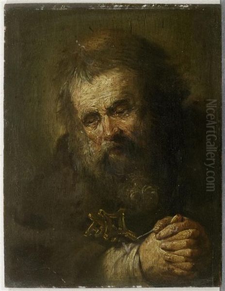 Tronie Oil Painting by  Rembrandt van Rijn