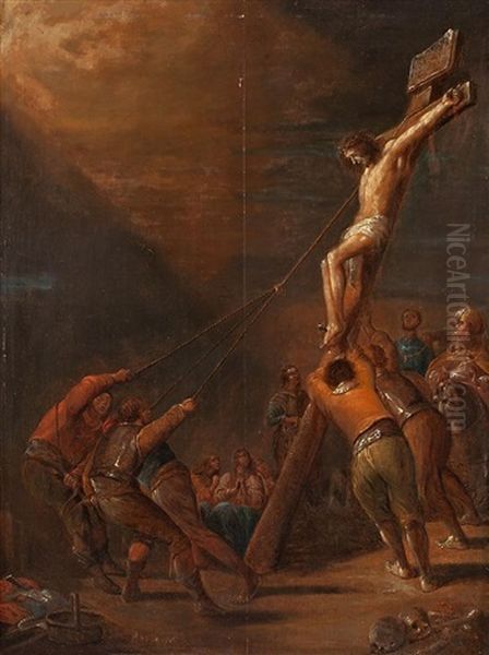 Crucifixion Oil Painting by  Rembrandt van Rijn