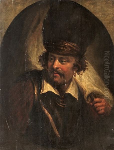 Man I Orientaliska Klader Oil Painting by  Rembrandt van Rijn