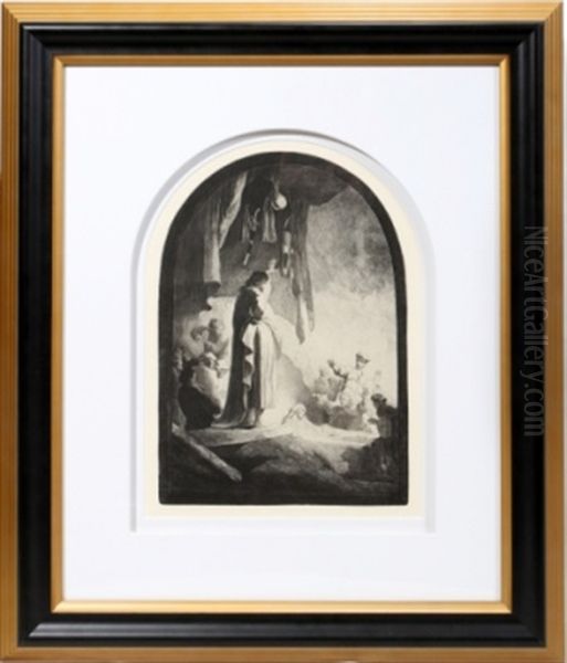 Raising Of Lazarus Oil Painting by  Rembrandt van Rijn