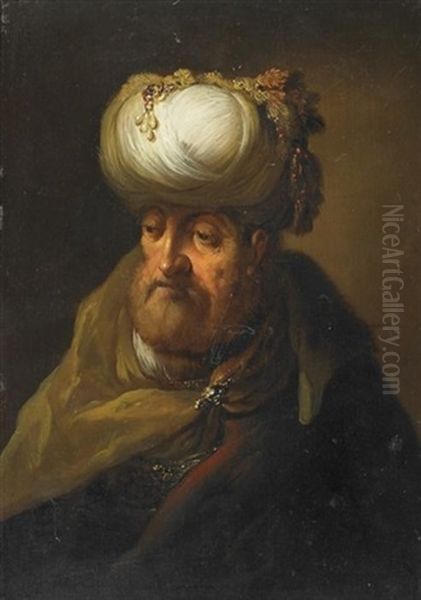 Bildnis Eines Orientalen Oil Painting by  Rembrandt van Rijn