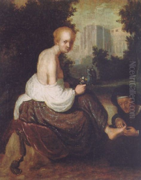 Bathsheba After Her Bath Oil Painting by  Rembrandt van Rijn