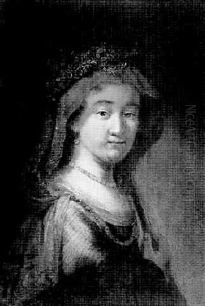 Bildnis Saskia Oil Painting by  Rembrandt van Rijn