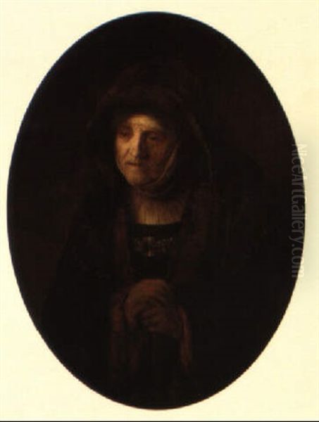 Bildnis Der 'mutter Rembrandts' Oil Painting by  Rembrandt van Rijn