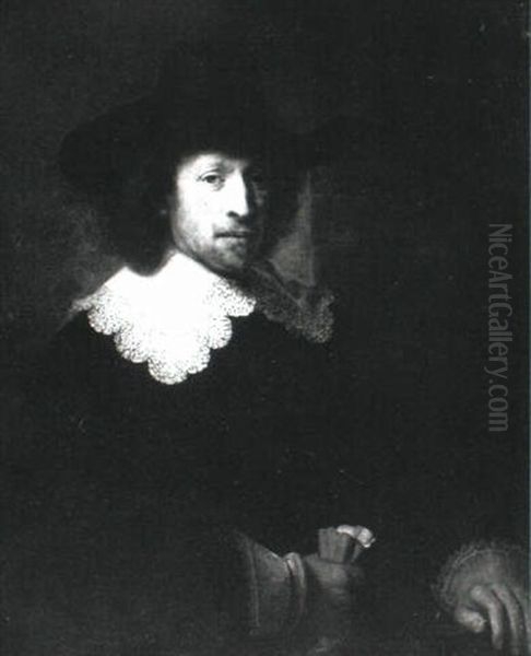 Portrait Of Nicolaes Van Bambeeck Oil Painting by  Rembrandt van Rijn