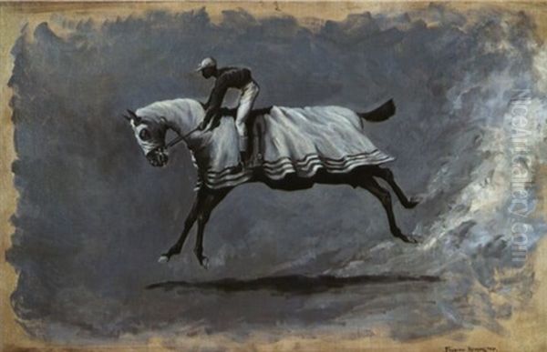 Yaboo Oil Painting by Frederic Remington