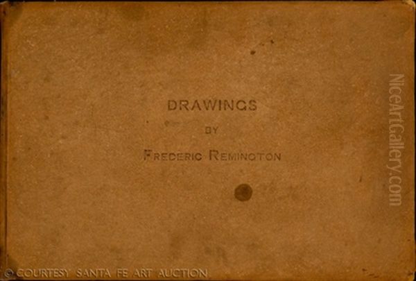 Drawings By Frederic Remington Oil Painting by Frederic Remington