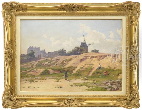 La Bute Oil Painting by Alfred Renaudin