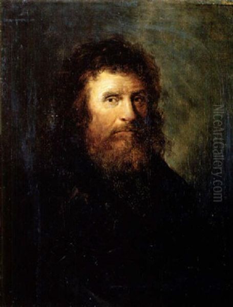 Bildnis Eines Bartigen Mannes Oil Painting by Constantijn Daniel van Renesse