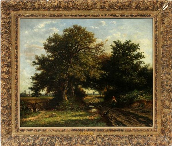 Landscape Oil Painting by Jean Emile Renie