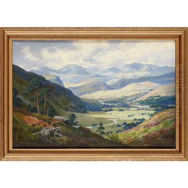 The Cairngorms From Glen Clunie by George Melvin Rennie