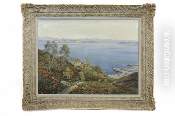 Arran Looking On Firth Of Clyde And Bute by George Melvin Rennie