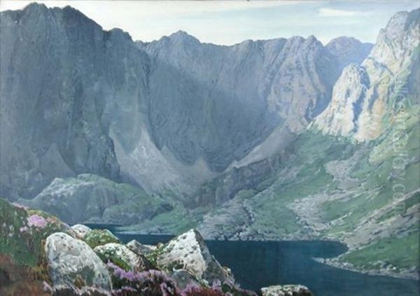 Mountain Range, The Isle Of Skye by George Melvin Rennie