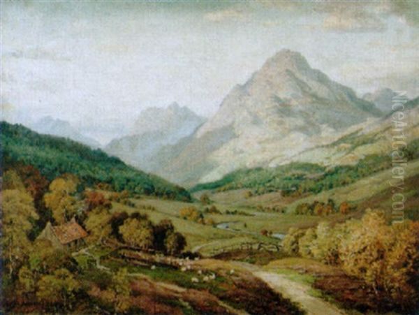 Evening, Lower Glen Rosa by George Melvin Rennie