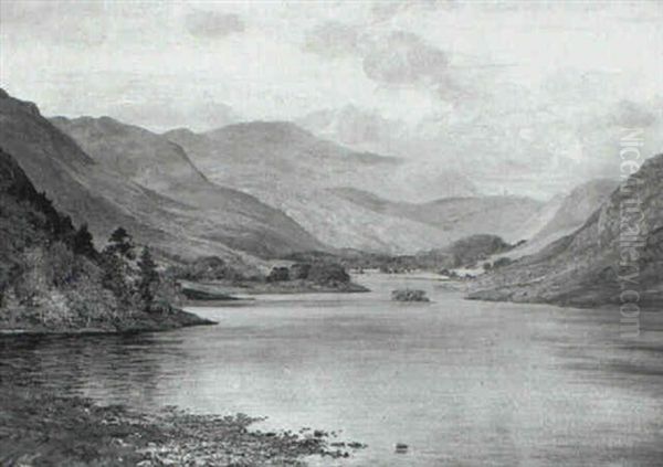 Loch Trool, Galloway Oil Painting by George Melvin Rennie