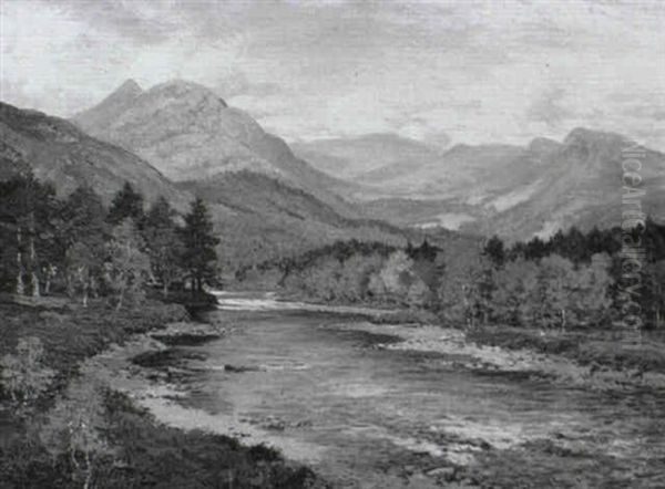 Cairngorms From Morrone Near Braemar by George Melvin Rennie