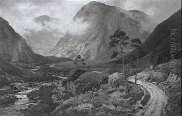 A Stream Among The Mountains [&] Highland Lake by George Melvin Rennie