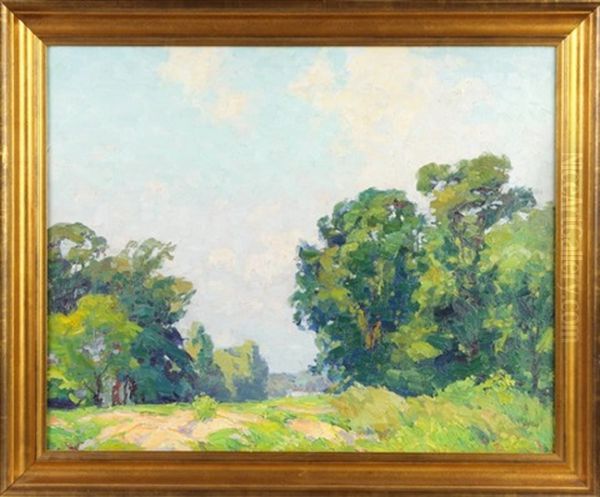 Landscape Oil Painting by George A. Renouard