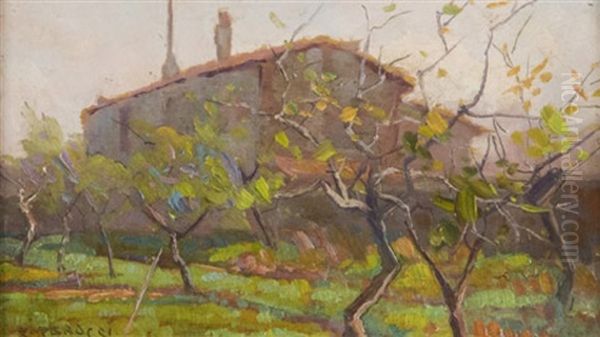 Paesaggio Oil Painting by Renuccio Renucci