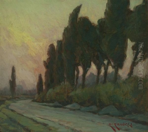 Paesaggio Oil Painting by Renuccio Renucci