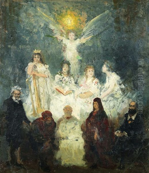 Apotheosis Of The Art Oil Painting by Ilya Repin