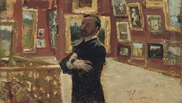 The Curator Oil Painting by Ilya Repin