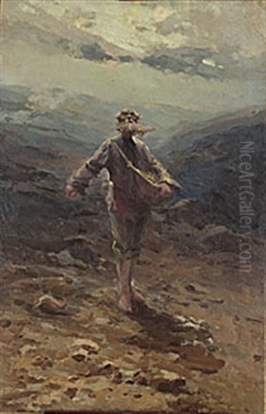 Frihetens Saningsman Oil Painting by Ilya Repin